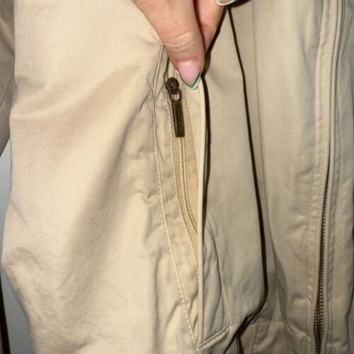 Brooks Brothers Bomberjacke Baumwolle - Dunkelbeige L - Bild 7 von 13