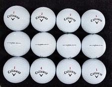 EXCELLENT CONDITION 3 DOZEN CALLAWAY DIABLO MIX 36 GOLF BALLS FREE SHIPPING