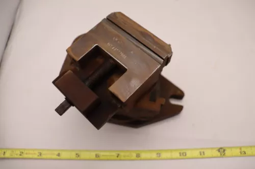 Wesson No. 2 Compound Movement Universal Milling Grinding Angle Vise w/ 3" Jaws