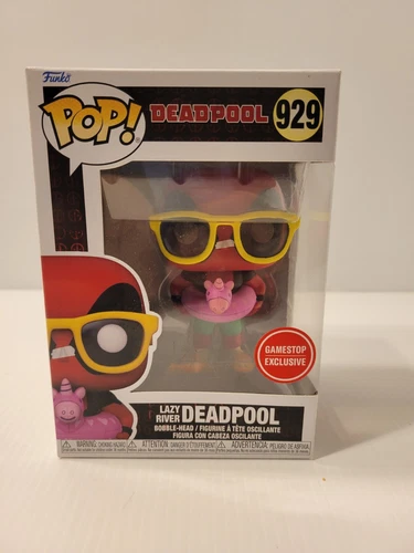 Lazy River Deadpool Funko POP! 929 Gamestop Exclusive NIB Marvel Comics Toy