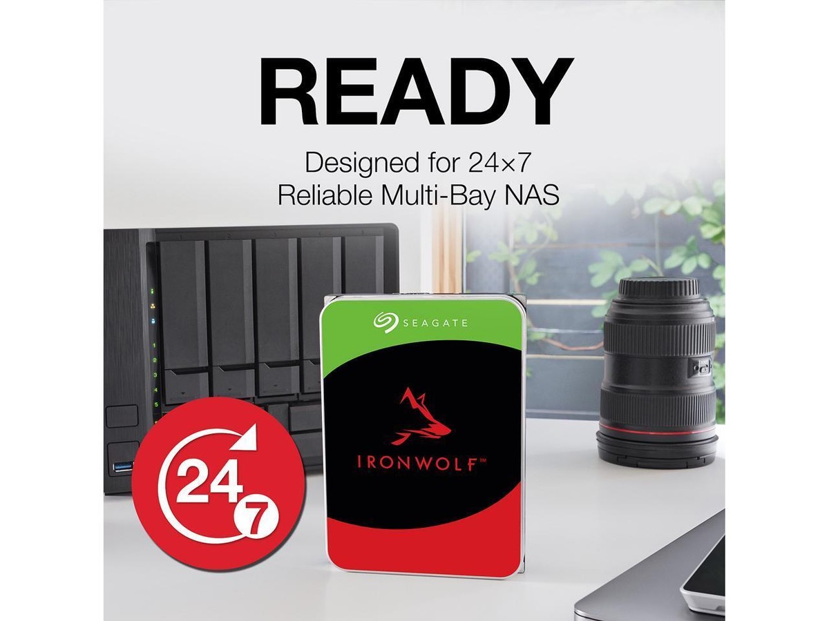 Seagate IronWolf (7200RPM, 3.5-inch, 256MB Cache) 12TB Internal