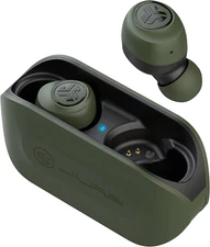 Go Air True Wireless Bluetooth Earbuds + Charging Case, Green, Dual Connect, IP4