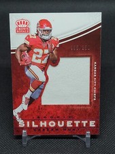 2017 Crown Royale Jumbo Rookie Silhouette Jerseys Pink #17 Kareem Hunt /250