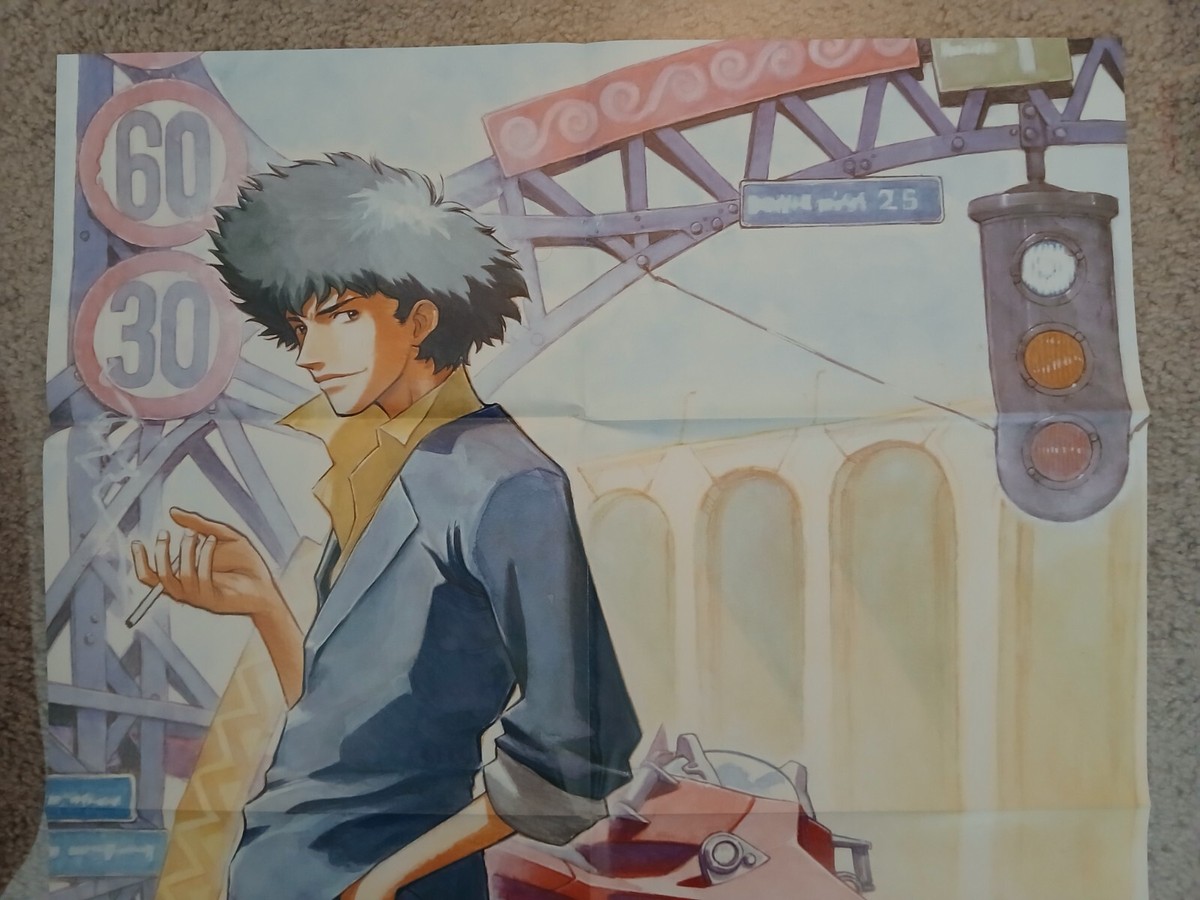 Cowboy Bebop poster (20x28in B2) original/vintage anime