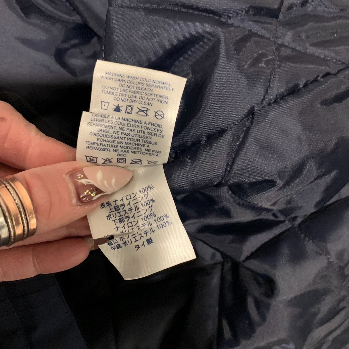 NWOT Lands' End Men Waterproof Squall Parka Radiant Navy NWOT Lands' End Men Waterproof Squall Parka Radiant Navy