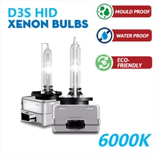 For 2014-2016 Cadillac CTS 6000K Xenon HID Headlight Bright Bulbs High Low Beam