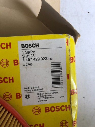 Filtro aria Bosch S 9923 Honda Accord 83-85 Renault vari 83-03(Vedi descrizione) - Imagen 2 de 4