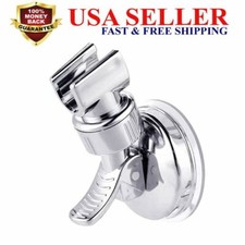 Adjustable Shower Head Holder Suction Cup Handheld Showerhead Wall Mount Bracket