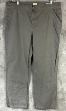 Red Head Men's Gray Canvas Work pants sz 42 x 32 (14083)