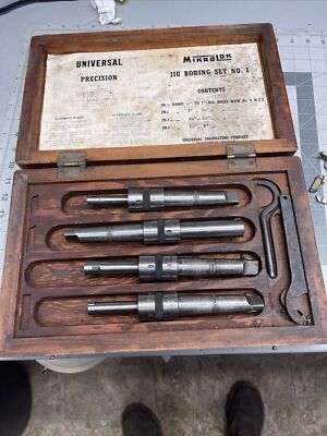 TOOLS universal percusion microlok JIG BORE  Set  morse (e8e13