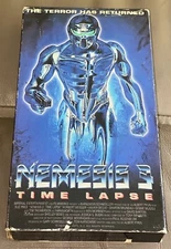 Nemesis 3: Time Lapse (VHS, 1996) Sci-Fi Video Tape