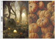 Pumpkin Patch | A4 Rice Paper | Paper for Decoupage | ITD Collection