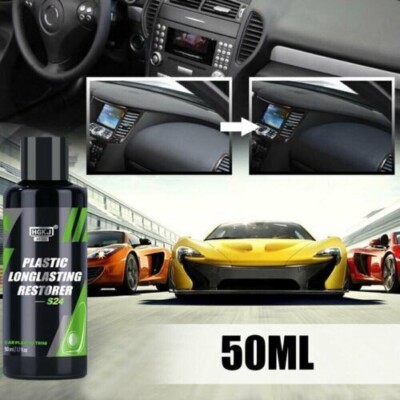 50ml HGKJ 24 Auto Kunststoff Politur Restaurator Glanz Reinigung Reparatur Beschichtung Renovator