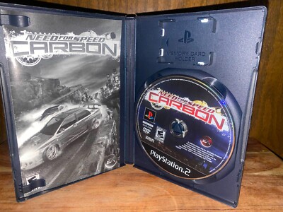 Need for Speed: Carbon (Sony PlayStation 2, 2006) Black Label Tested working CIB