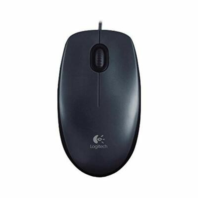 Logitech M100 USB Optisch Verkabelt Maus Schwarz Sehr Gut