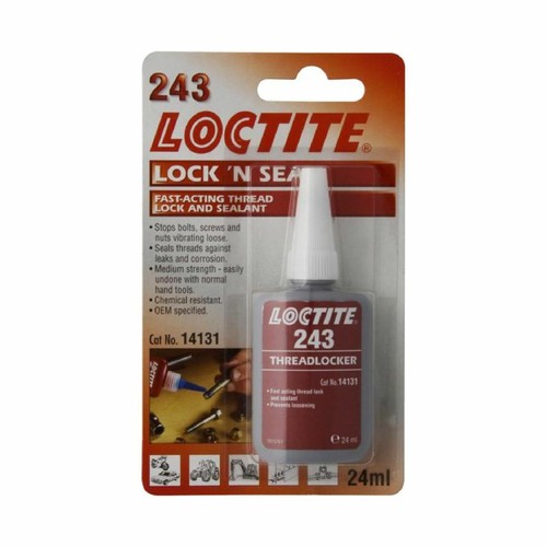 1x 24ml Loctite 243 Lock Thread Lock Adhesive Bolt Screw & Nut Sealant VC941 eBay
