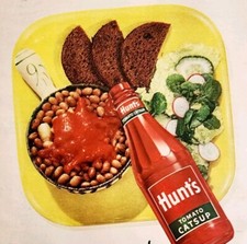 1953 Hunts Tomato Catsup Ketchup Advertisemen...