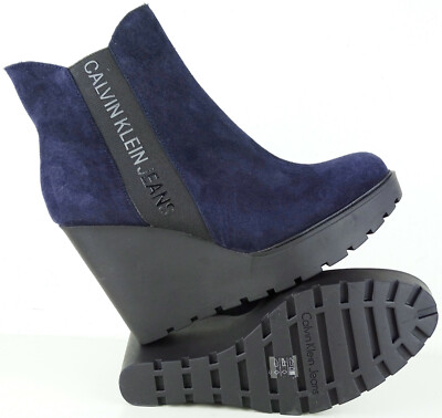 CALVIN KLEIN JEANS SERAPHINE Ankle Boots Stiefelette Bootie Damenschuhe Gr40 NEU