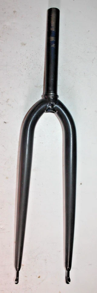 Touring Road Bike Fork 700c 1" Threadless 180mm Black Steel Hybrid USA Shipping! - Image 2 of 4