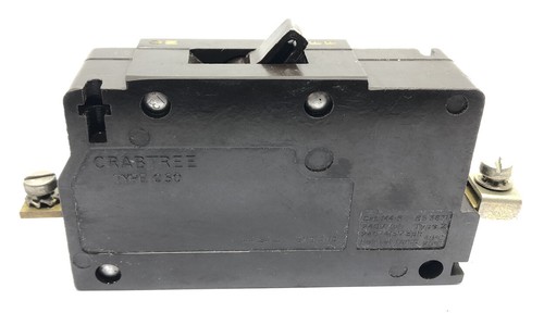 Crabtree C50 10 AMP einpolig MCB Typ 2 M4.5 BS3871 Leistungsschalter 10A - Bild 2 von 6