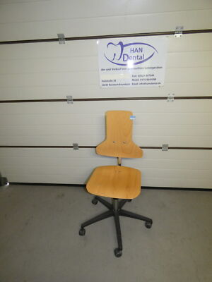Douphin Laborstuhl Drehstuhl Dental Zahntechnik 000922
