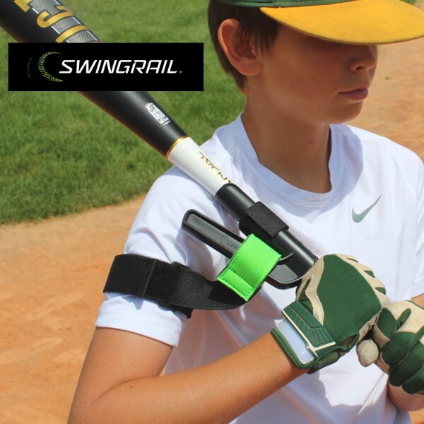 SWINGRAIL Baseball & Softball Swing Trainer Batting Hitting Aid by