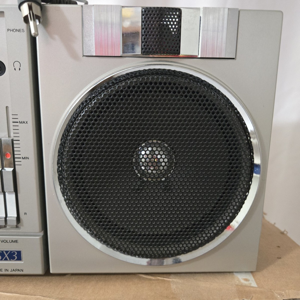 Vtg Toshiba Rt-sx3 Boombox Radio Cassette Player Stereo Equalizer