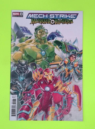 Mech Strike Monster Hunters #1c 2022 Marvel Comics Variant 8.0 G16-133
