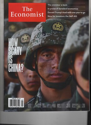 HOW SCARY IS CHINA? THE ECONOMIST MAGAZINE NOV 11 2023 NO LABEL
