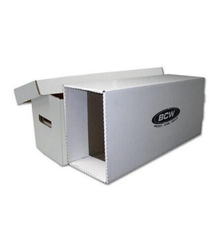 New BCW Long Comic Book Storage House W/ Long Box Included, Holds 250-300 Comics - Picture 1 of 2
