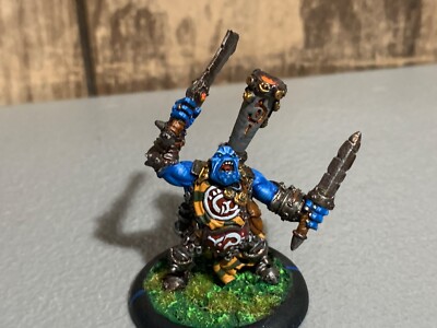 A12629 HORDES WARMACHINE TROLLBLOODS FELL CALLER HERO METAL PRO PAINTED BASED