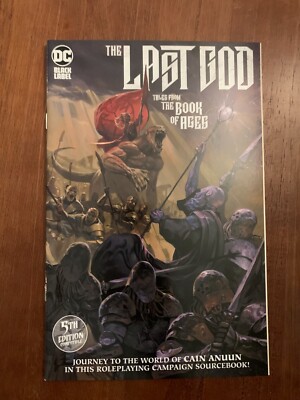 THE LAST GOD - THE BOOK OF AGES #1 NM DC COMICS BLACK LABEL 5TH EDITION