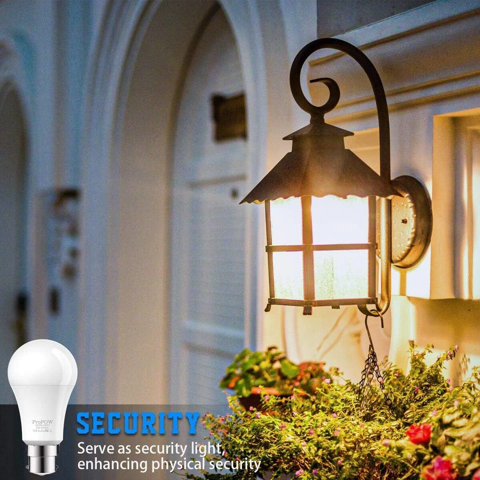 Dusk to Dawn Light Bulb,ProPOW 5W (40 Watt Equivalent) Sensor LED Bulbs A19 - Image 4 of 4