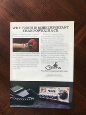 1976 vintage original print ad Cobra 29 CB Radio