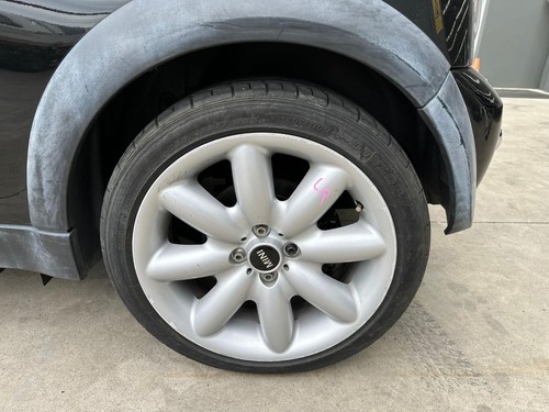 MINI COOPER 04/02-12/08 LEFT REAR WHEEL ALLOY FACTORY 17X7IN SILVER 8 SPOKE