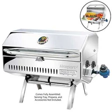 Magma A10-918-2 Newport 2 Propane Barbeque Gas Grill Boat RV Gourmet Marine