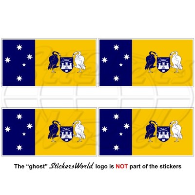 AUSTRALIAN CAPITAL TERRITORY Canberra Flag ACT Australia Stickers Decals 50mm x4