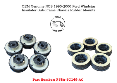 5 Lot of OEM 95-00 Ford Windstar Insulator Sub-Frame Chassis