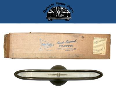 New Old Stock Horn Bar w/Ornament For 1960 Plymouth Savoy Models Mopar #1948685
