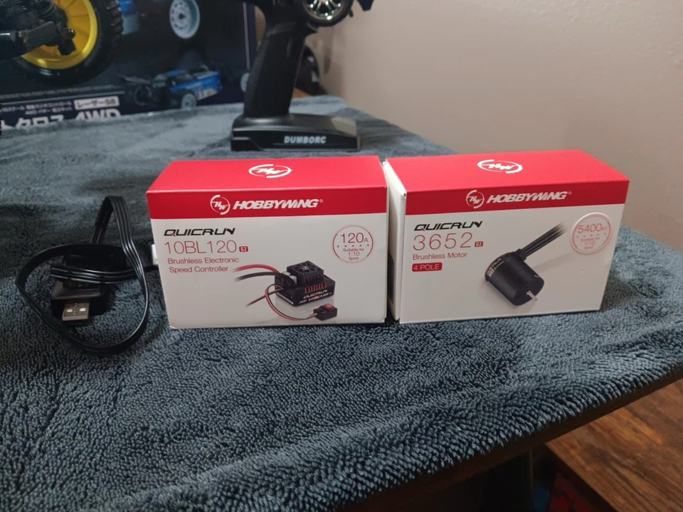 Kyosho Lazer 4wd Buggy With Hobby Wing Brushless Combo - Image 2 of 4