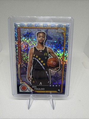 Mia Pauldo 2025 Topps Chrome McDonald s All American McFlurry Refractor #25
