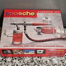 NEW NIB Paasche Airbrush VL Set Double Action Internal Mix Set
