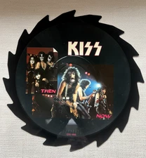 KISS Then / Now Saw Blade Shaped Picture Disc – Atlantic ATCO TTS 1005