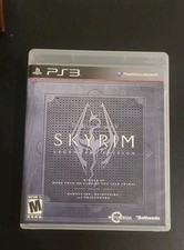 Elder Scrolls V: Skyrim - Legendary Edition - Sony PlayStation 3 W/ Map+manual
