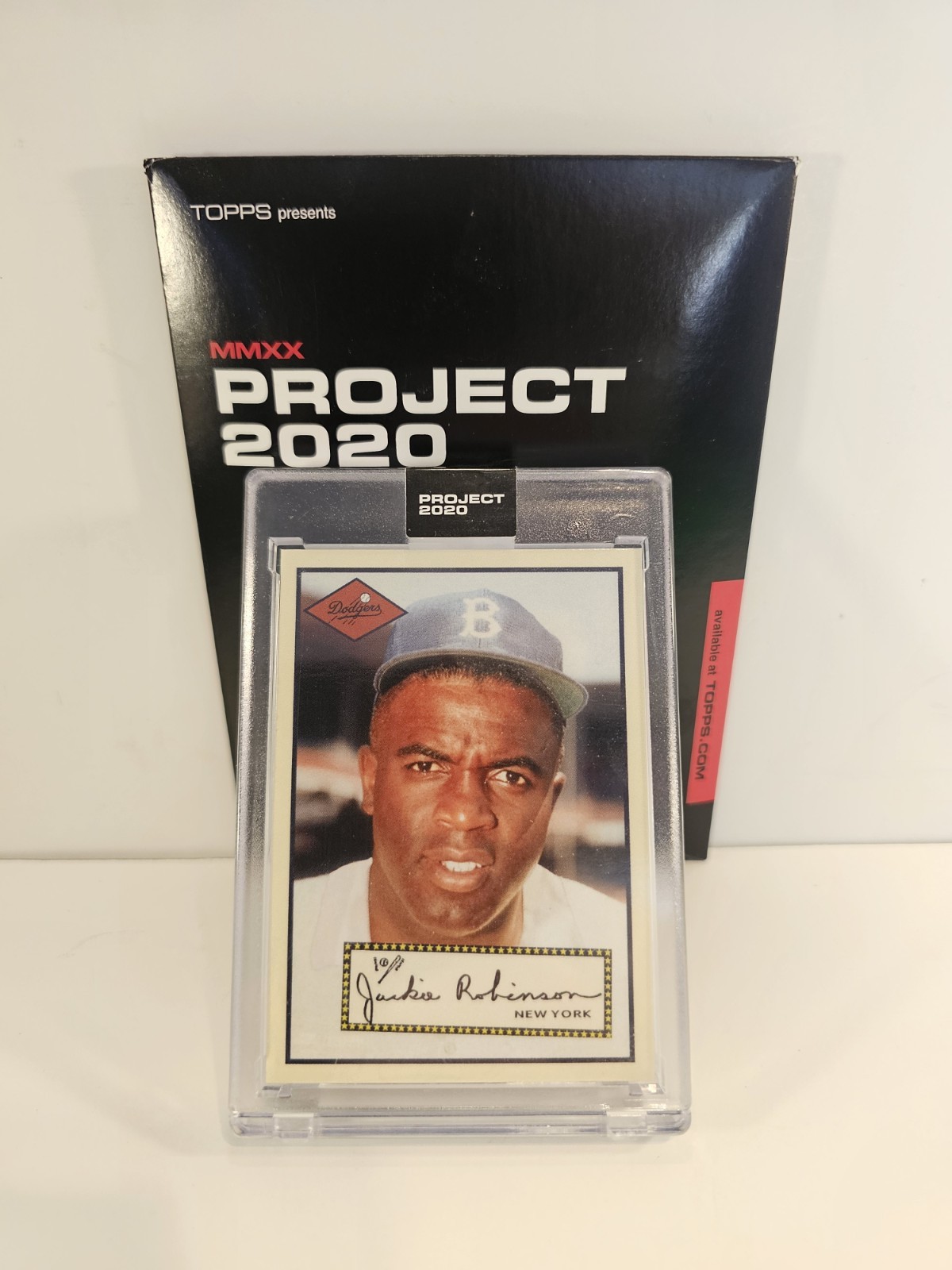 2020 Topps Project 2020 JACKIE ROBINSON #194 BY OLDMANALAN Brooklyn Dodgers