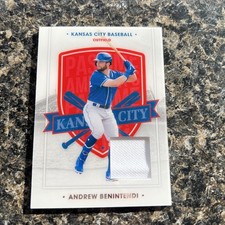 2021 Panini Chronicles - America's Pastime Swatches Andrew Benintendi #45 (MEM)