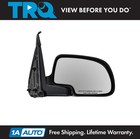 TRQ Chrome Manual Mirror RH for Silverado Sierra Pickup Truck Tahoe