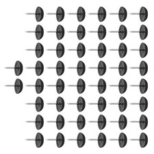 50Pcs Nail-On Furniture Glides 14.5mm Dia Table Sofa Leg Floor Protector