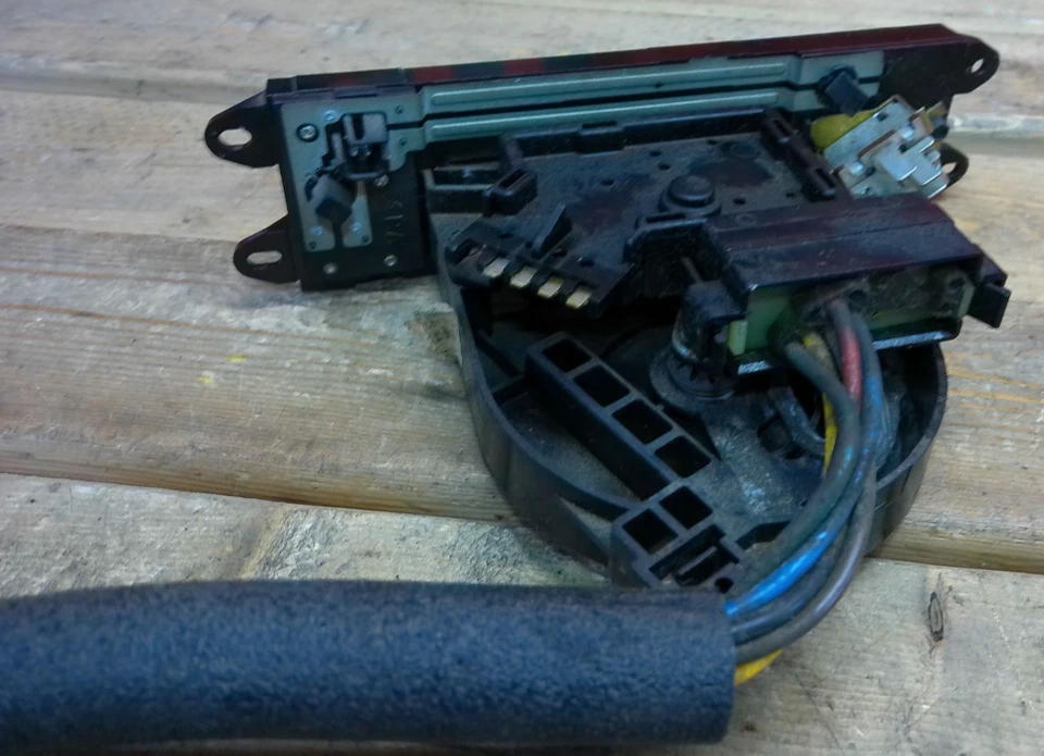 Interruptor de control de clima ventilador de calor calentador Jeep Wrangler TJ 1997-1998 con CA 55037362 Foto 2 de 4