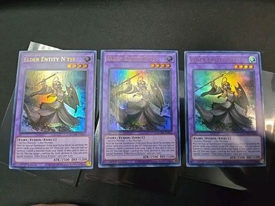 Elder Entity N'tss - MAMA-EN063 x3 - 1st Edition - Ultra Rare- NM/MINT 